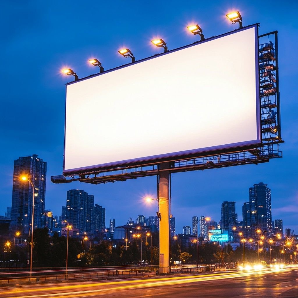 All In Ads bus panel branding installation at night